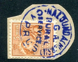 CHIPRE (18535) MALOUNDA (Nicosia) matasellos/cancelación azul - Imagen 1 de 1