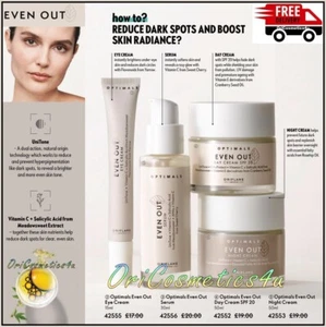 Oriflame Optimals Even Out Day & Night & Eye Creams & Serum - Reduce Dark Spots - Picture 1 of 15