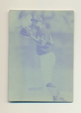 2000 Stadium Club Black Printing Plate  ALFONSO SORIANO NY Yankees Key Card 1/1