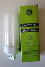 Lot Of 10 GE F26TBX/841/A/ECO Biax T/E 26W 4 Pin Compact Fluorescent Lamp Bulbs