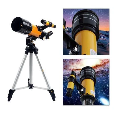 Refractor Telescope 70mm apertures 300mm Focal Length with Adjustable - Image 1 of 4