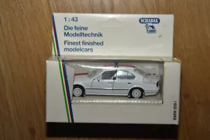 Ultra Rare Schabak BMW 535 i - 1150 - Triple Bright White 1:43 with stripe - Picture 1 of 9