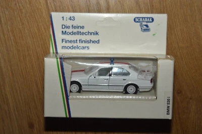 Ultra Rare Schabak BMW 535 i - 1150 - Triple Bright White 1:43 with stripe - Image 1 of 4