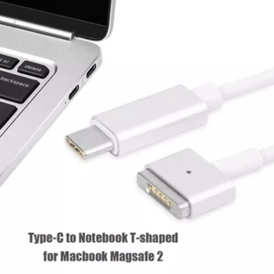 Typ C auf Magsafe2 T-Tip Ladekabel für MacBook Air/Pro USB-C Netzteil - Bild 1 von 7