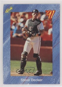 1991 Classic Update Blue Travel Edition Steve Decker #T7 Rookie RC