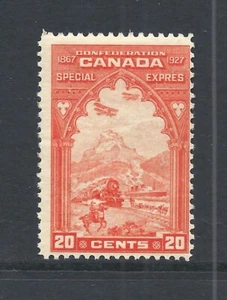 CANADA SCOTT E3 MVLH FINE - 1927 20c ORANGE SPECIAL DELIVERY ISSUE  - Bild 1 von 2