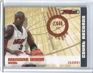 Dwyane Wade-Miami Heat-2006-07 Topps Full Court Court Records #CR2 (734/1499) - Picture 1 of 2
