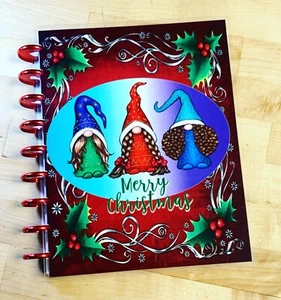 Girl Gnomes Feliz Navidad Navidad Juego de 4 usos con Classic Happy Planner - Imagen 1 de 4