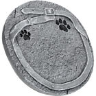 Dog Remembrance Grave Markers Outdoor Pet Memorial Ornament Stone Commemorate