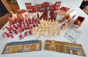 Vintage Legend Of The Lone Ranger Western Town Playset HG Toys Marx Compatible