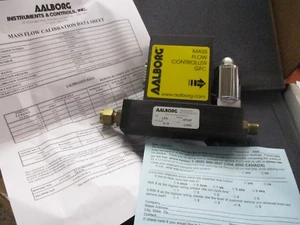 AALBORG GFC47 0-15 SLPM 24VDC GAS LPG 1000PSI 6800KPA GFCS-013068 - Picture 1 of 9