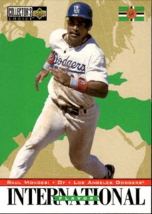 Raul Mondesi 1996 Collector's Choice #328 Los Angeles Dodgers - Picture 1 of 2