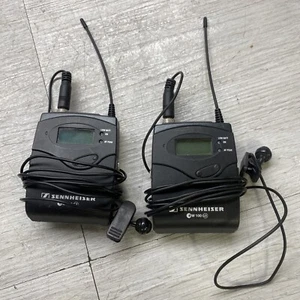 2x Sennheiser SK100 G3 transmitter 566-608 MHz EW100G3 Lot Of 2 - Picture 1 of 6