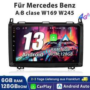 6+128G 9"Android 13 Carplay Für VW Crafter Autoradio GPS Navi 4G WIFI BT DAB SWC - Bild 1 von 12