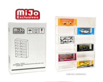 MiJo 1/64 12 Car Acrylic Case Display - Clear/MJ10012 - Image 1 of 3