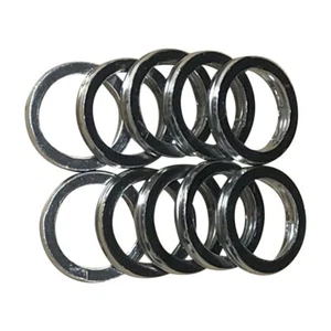 10 pcs 48X40X5 exhaust pipe muffler gasket for ATV mower generator motorcycle - Picture 1 of 2