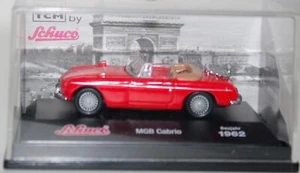 MGB Cabrio 1962 Schuco Modellauto Rot 1:72 - Bild 1 von 2