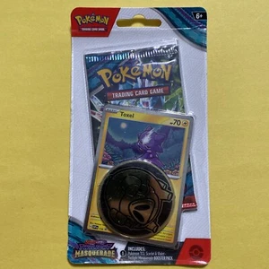 Pokemon Scarlet and Violet Twilight Masquerade Toxel Checklane Blister - Picture 1 of 5