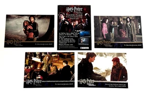 2004 Harry Potter & the Prisoner of Azkaban Promo Cards (5) from ArtBox - Picture 1 of 2