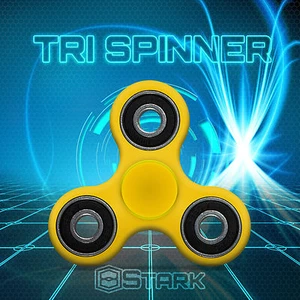AMARILLO Spinner Mano Tri Calmante Escritorio Enfoque Juguete EDC TDAH Autismo NIÑOS ADULTOS - 1 pieza - Imagen 1 de 5