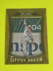 2014 Topps Gypsy Queen Mike Trout Glove Stories GS-MT Angels - Picture 1 of 6