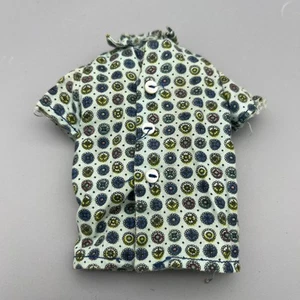 Vintage Petite Fashions By Debutant Barbie Clone Made For Ken Button Down Shirt Only - Bild 1 von 4