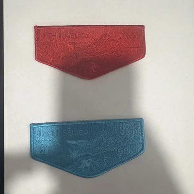 OA 2004 NOAC Ut-In Selica Lodge 58 2GHOST FLAP SET RARE! - Image 1 of 3