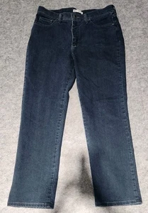 Lee Jeans Women's Size 12 Petite Blue Classic Fit Dark Wash Denim - Picture 1 of 9
