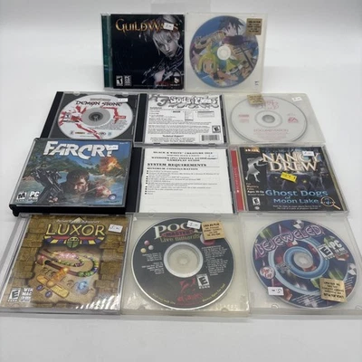 Lot of 11 Microsoft PC Games - Various Condition - Untested - Image 1 of 4