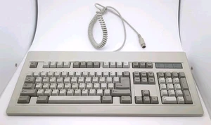 Vintage RT101+ Plus Mechanical CLICKY Keyboard Wired P/S Connection Retro - Picture 1 of 14