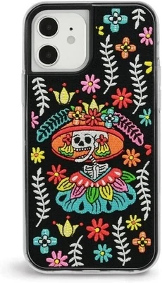 Capa telefone almoço ZERO GRAVITY para iPhone 12/12 Pro - Design bordado - Imagem 1 de 4