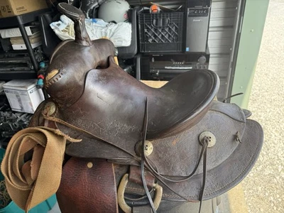 Mexican Made Horse Saddle Vintage - Image 1 of 4