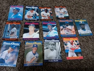 🟣⚾️1990 Collect-A-Books Lot of 14 Baseball Cards (☆Big NAMES) - Bild 1 von 8