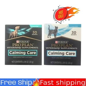 Purina Proplan Calming Care Dog/Cat Canine Nutritional Supplement, 30 Sachets - Picture 1 of 12