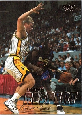1997 Fleer Shawn Respert #298 Toronto Raptors Basketball Card - Image 1 of 2