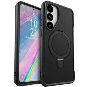 Funda negra a prueba de golpes con soporte resistente cubierta para Samsung Galaxy A35 - Imagen 1 de 23