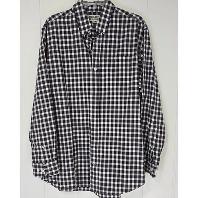 Duluth Trading Co Plaid Long Sleeve Button Down Shirt EUC Size M - Image 1 of 4
