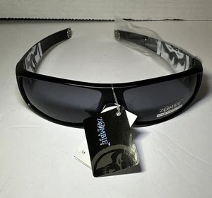 Zombie Sonnenbrille 100 % UV 400 schwarzes Gestell neu mit Etikett - Bild 1 von 13