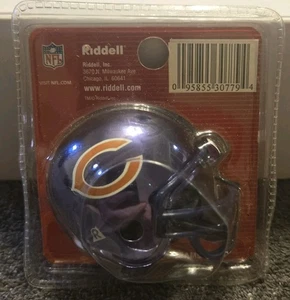 Chicago Bears Riddell Pocket Chrome Helmet  New - Picture 1 of 5