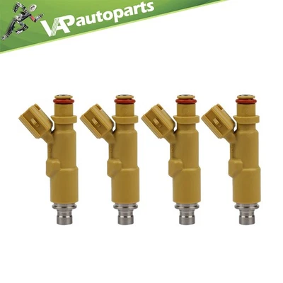 4 inyectores de combustible para Toyota Matrix 2008 Pontiac Vibe 2003 2004 2005 1,8 L Foto 1 de 4