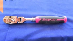 SEHR COOLE SNAP-ON TOOLS 2025 BRUSTKREBS PROMO ELEKTRISCH PINK FLEXHEAD RATSCHE - Bild 1 von 10