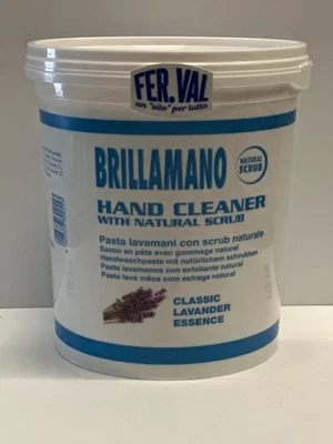 ICR PASTA LAVAMANI BARATTOLO DA 1 KG. MADE IN ITALY NATURAL SCRUB V526000145 - Immagine 1 di 4