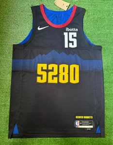 Authentic Nikola Jokic Denver Nuggets 2023-24 Nike City Edition Jersey Sz 48/L - Picture 1 of 14