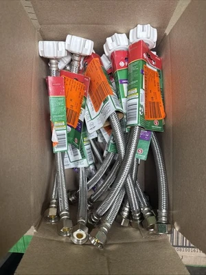 LOT OF 15 Fluidmaster Click Seal Universal Toilet Connector 12” 4T12UCS - Image 1 of 4