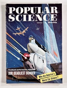 1957 Jan POPULAR SCIENCE New Eldorado NUCLEAR LAMPS remote control ocean camera - Picture 1 of 8