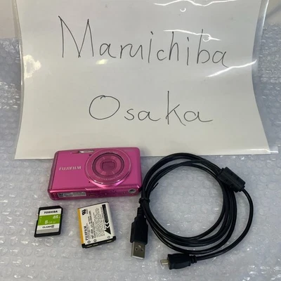 Fujifilm FinePix JX700 Pink Compact Digital Camera From Japan - Image 1 of 4