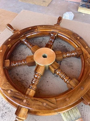 Ship Wheel - Image 1 of 2