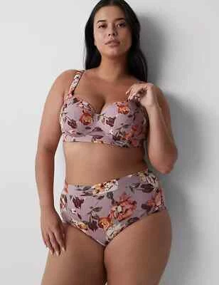 NUEVO Lane Bryant CACIQUE DUSK FLORAL CONFORT BLISS CALZONCILLO COMPLETO 26 28 Foto 1 de 2