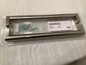 IKEA ORRNAS 234mm 9 3/16" Edelstahl Schrank Schubladengriffe 2er Pack - Bild 1 von 3