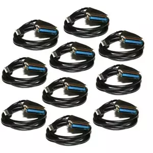 USB Parallel Adapter CN36 Centronics 36 IEEE-1284 10-Pack - Picture 1 of 1